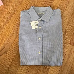 [Valentino] mens checkered button down